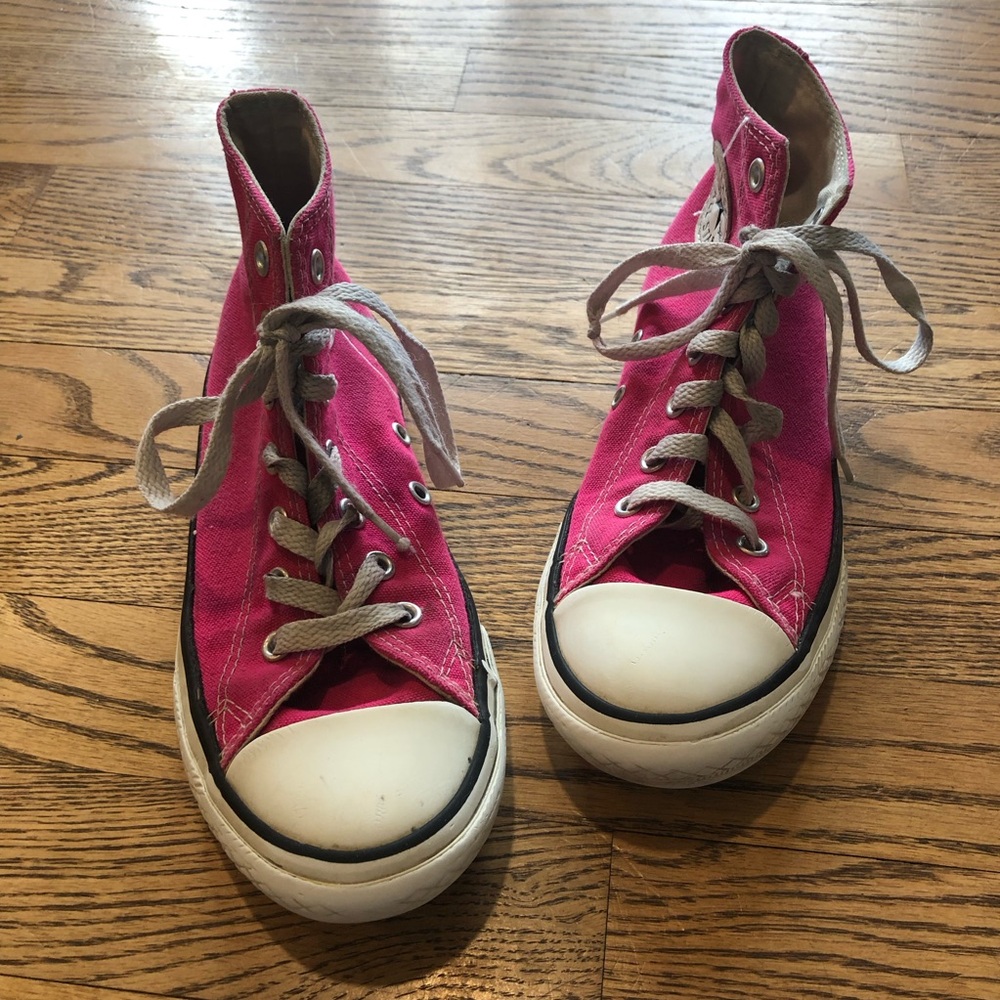 Converse Chuck Taylor All Stars High-Top Sneakers Hot Pink